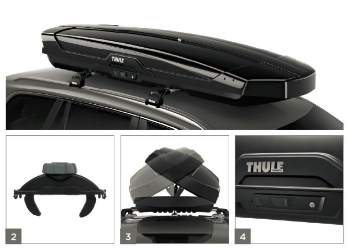 Náhľad produktu - Strešný box Thule Motion XT Alpine čierny lesklý