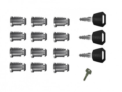 Zámková sada Thule 4512 obsahuje 12ks zámkov