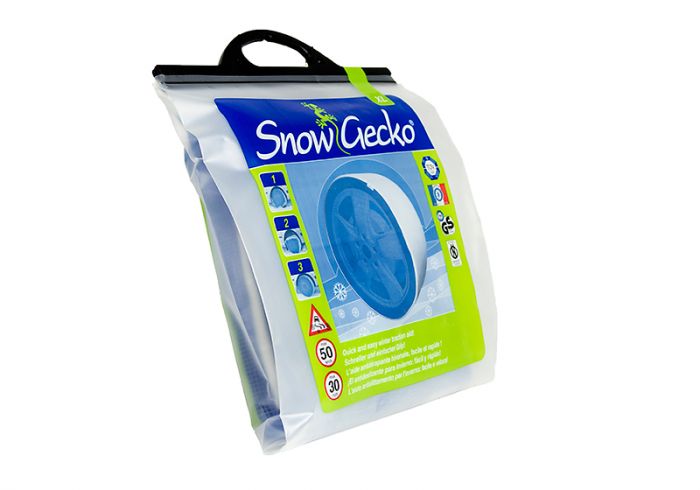 Náhľad produktu - Textilné snehové reťaze SnowGecko Autosock L