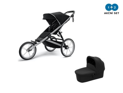 Náhľad produktu - Thule Glide 2 Jet Black 2022 + vanička