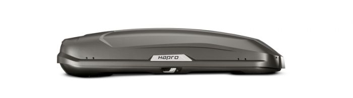 Náhľad produktu - Strešný box Hapro Trivor 640 Supermatt Anthracite