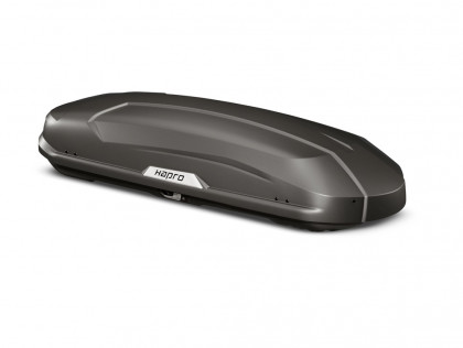 Náhľad produktu - Strešný box Hapro Trivor 640 Supermatt Anthracite