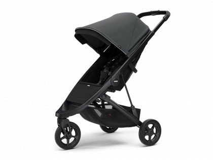 Kočík Thule Spring Black / Shadow Grey 2022