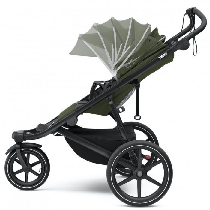 Náhľad produktu - Thule Urban Glide 2 Black / Cypress Green 2022 + vanička