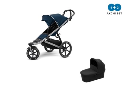 Náhľad produktu - Thule Urban Glide 2 Alu / Majolica Blue 2022 + vanička