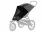 Thule Urban Glide 2 Black / Cypress Green 2022 + pláštenka + madlo + ochranná sieť + držiak na pitie