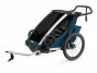 Thule Chariot Cross 1 Majolica Blue 2022 + bike set + kočíkový set + bežecký set