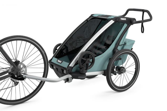 Náhľad produktu - Thule Chariot Cross 1 Alaska 2022 + bike set + kočíkový set + bežecký set