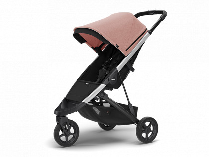 Náhľad produktu - Kočík Thule Spring Aluminum / Misty Rose Melange 2022