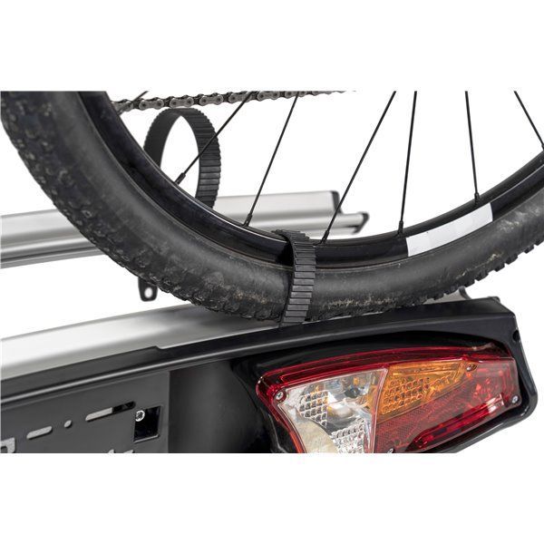 Náhľad produktu - Nosič 2 bicyklov Menabo Merak Rapid (typ Q) sklopný + adaptér na 3. kolo