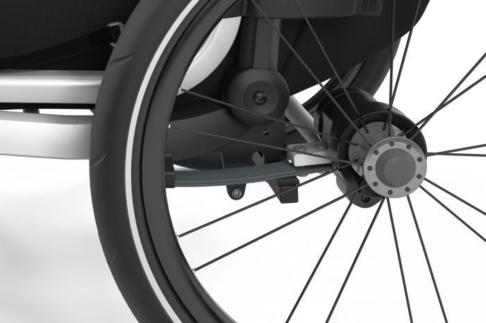 Náhľad produktu - Thule Chariot Sport 1 Spectra Yellow 2022 + bike set + kočíkový set + bežecký set