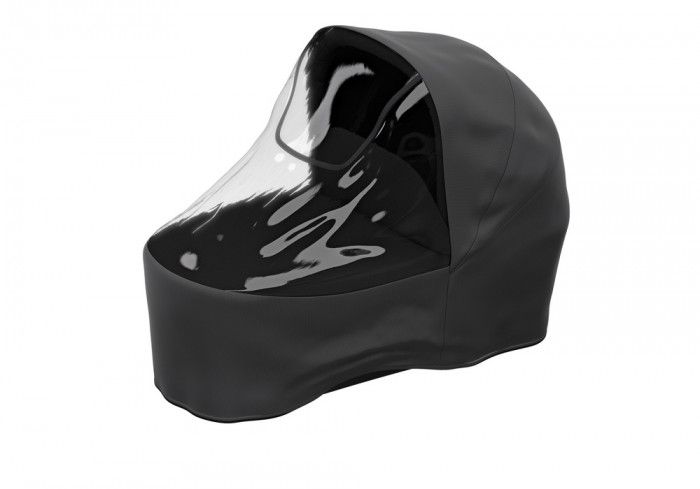 Náhľad produktu - Thule Urban Glide 2 Dark Shadow 2022 + pláštenka + ochranná sieť + madlo + korbička + pláštenka na korbičku