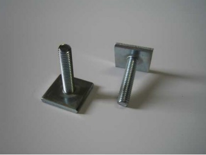 Súprava adaptérov do alu tyčí M6x40 s metrickým závitom (4ks)