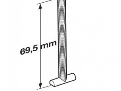 Náhľad produktu - Thule 69.5mm T-bolt 50237