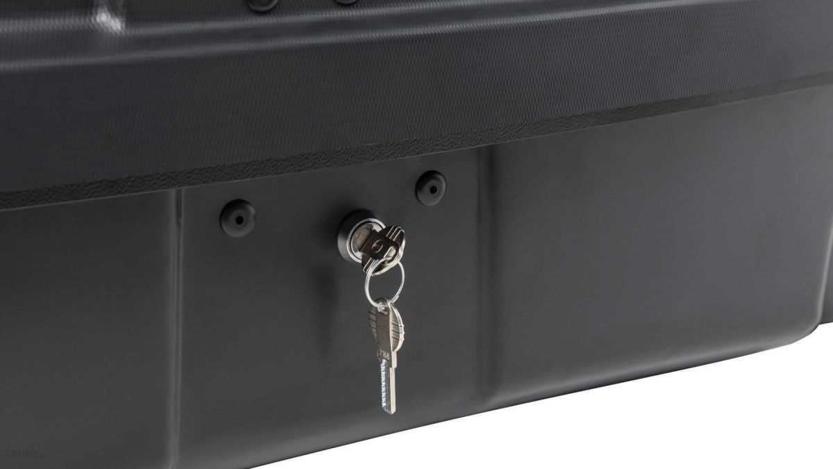 Náhľad produktu - Menabo Mizar box čierny matný na nosič bicyklov na ťažné Alcor