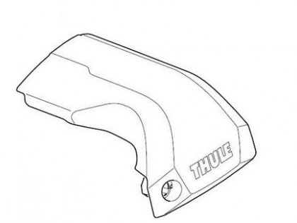 Náhľad produktu - Edge Flush Rail- Front cover right 54246