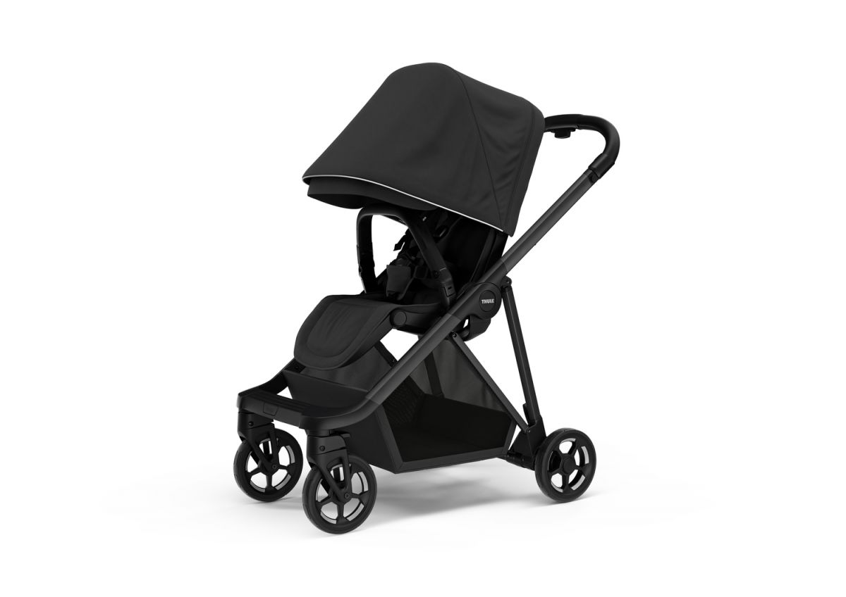 Náhľad produktu - Kočík Thule Shine Black on Black 2022 + vanička