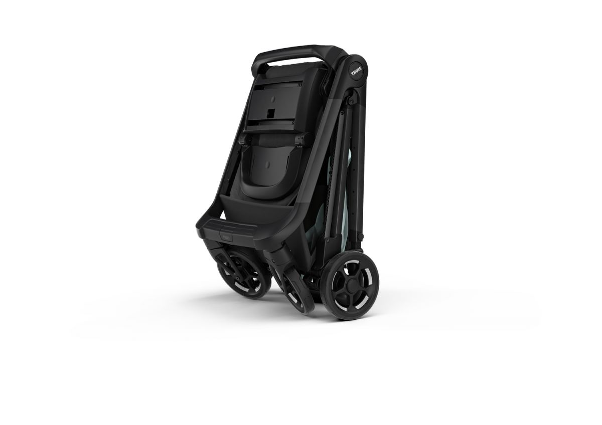 Náhľad produktu - Kočík Thule Shine Alaska Blue on Black 2022 + vanička