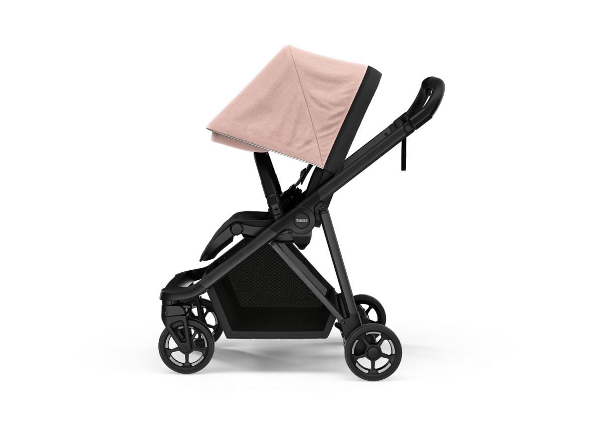 Náhľad produktu - Kočík Thule Shine Misty Rose on Black 2022 + vanička