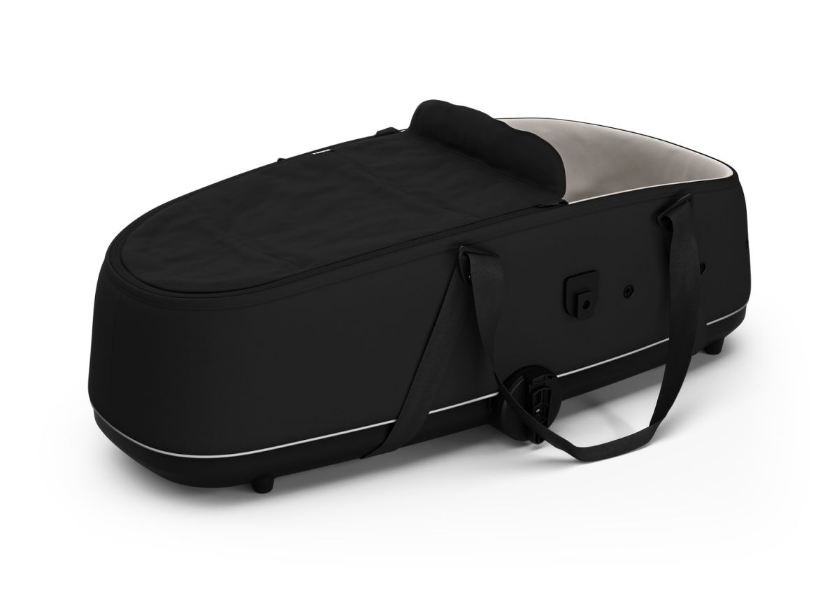 Náhľad produktu - Kočík Thule Shine Black on Black 2022 + vanička + ochrana proti slnku / dažďu Thule