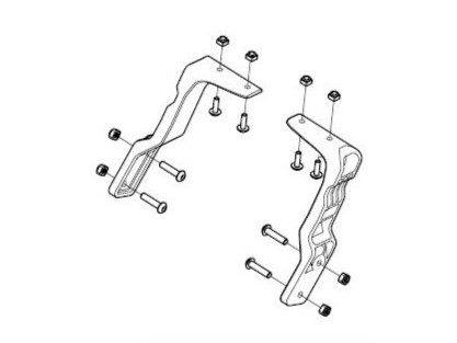 Thule ACB Bracket Pair 17-X 40105274