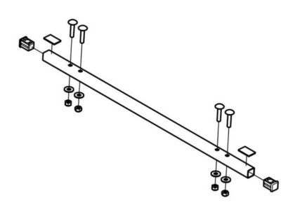 Náhľad produktu - Thule Square Seat Bar Single 17-X 40105319