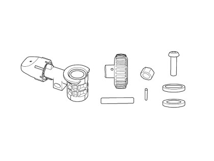 Caster Assembly - Thule Urban Glide 2