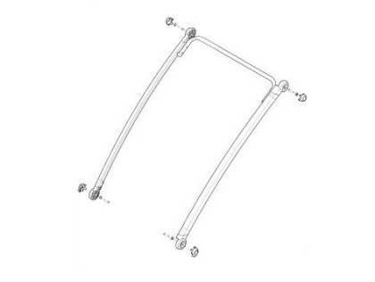 Náhľad produktu - Thule Upper Frame Assy - Double 17-X 40105336