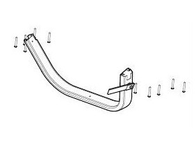 Náhľad produktu - Thule Footwell Frame Single 17-X 40105299