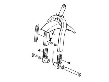 Thule Front Fork-UG Alu 2020 54643