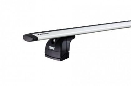 Náhľad produktu - Nosič Thule 753 WingBar tyče (1 tyč-guľatá strecha)+(1 tyč-rovná strecha)