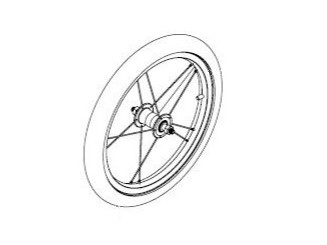 Náhľad produktu - Thule Wheel Assembly 18