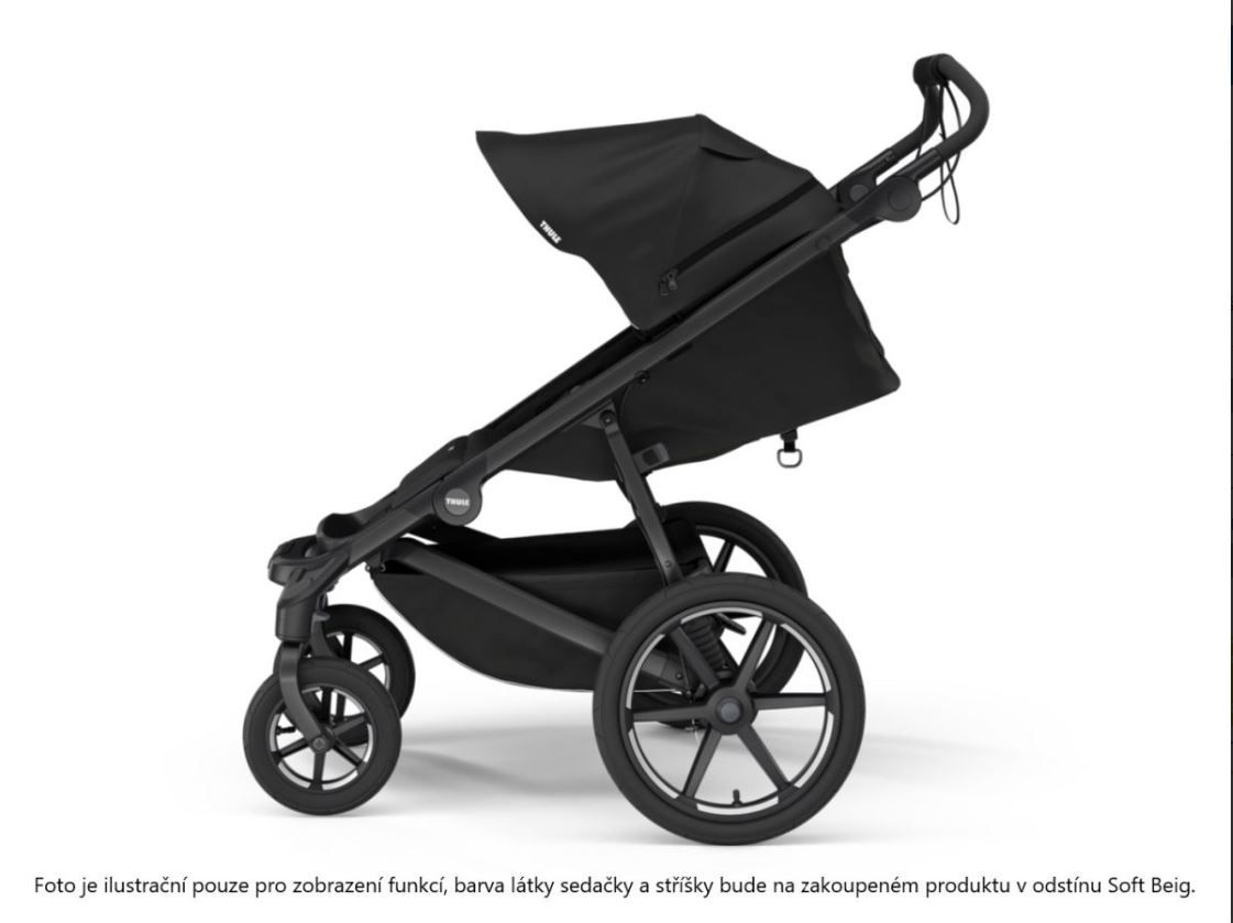 Náhľad produktu - Thule Urban Glide 4-wheel Soft Beige + hlboká korba (voliteľná farba)