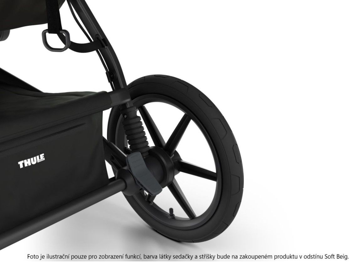 Náhľad produktu - Thule Urban Glide 4-wheel Soft Beige + hlboká korba (voliteľná farba)