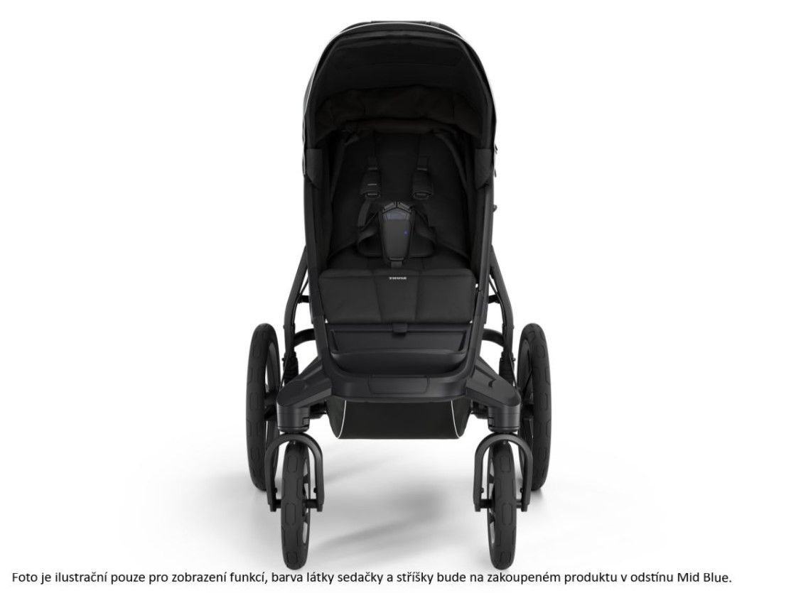 Náhľad produktu - Thule Urban Glide 4-wheel Mid-Blue + hlboká korba (voliteľná farba)