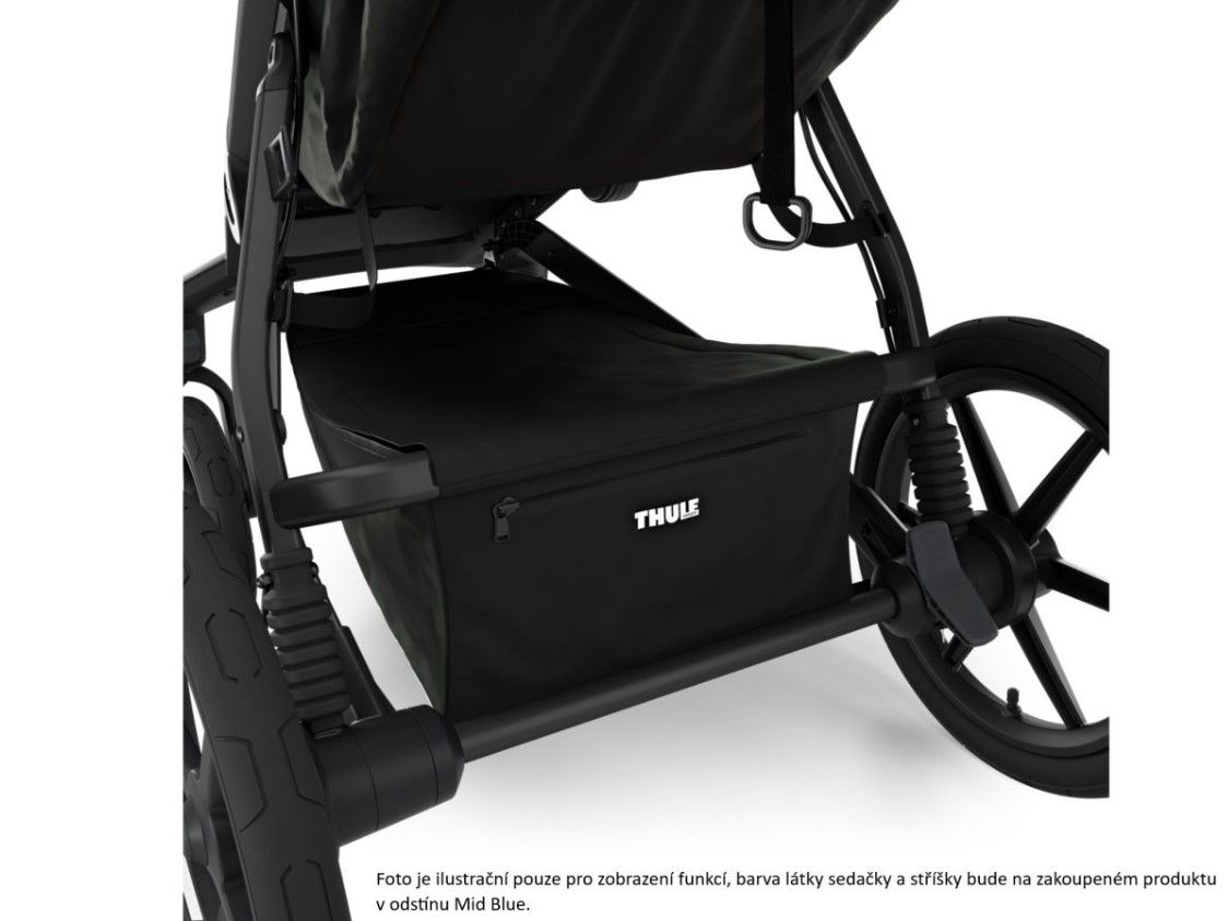 Náhľad produktu - Thule Urban Glide 4-wheel Mid-Blue + hlboká korba (voliteľná farba)