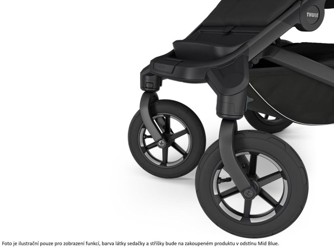 Náhľad produktu - Thule Urban Glide 4-wheel Mid-Blue + hlboká korba (voliteľná farba)