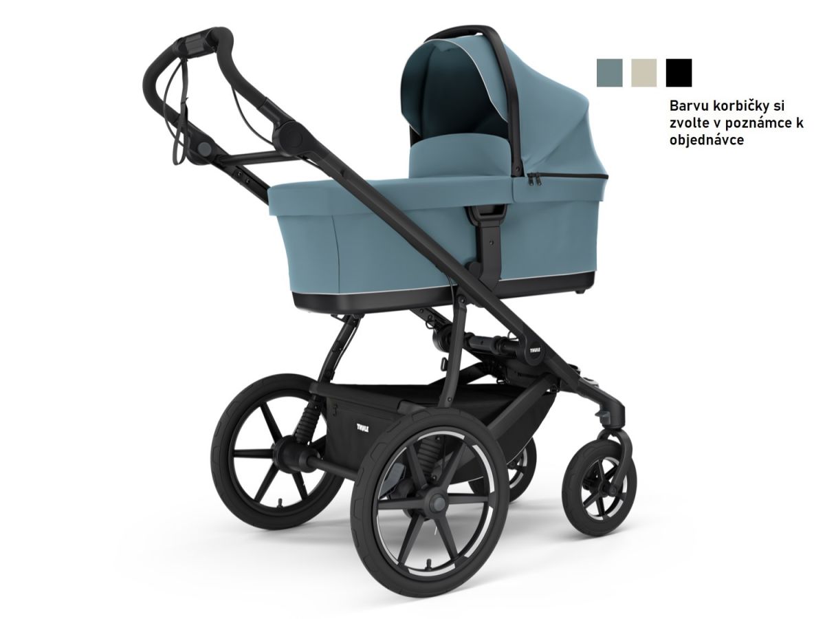 Náhľad produktu - Thule Urban Glide 4-wheel Mid-Blue + hlboká korba (voliteľná farba)