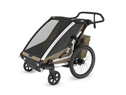 Náhľad produktu - Thule Chariot Cross 2 DOUBLE Faded Khaki