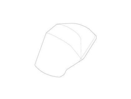 Canopy fabric single nutria green - Thule Urban Glide 355144