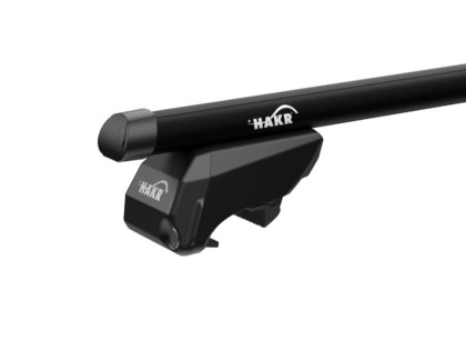 Náhľad produktu - Priečniky Hakr 0345 Alu Black tyče