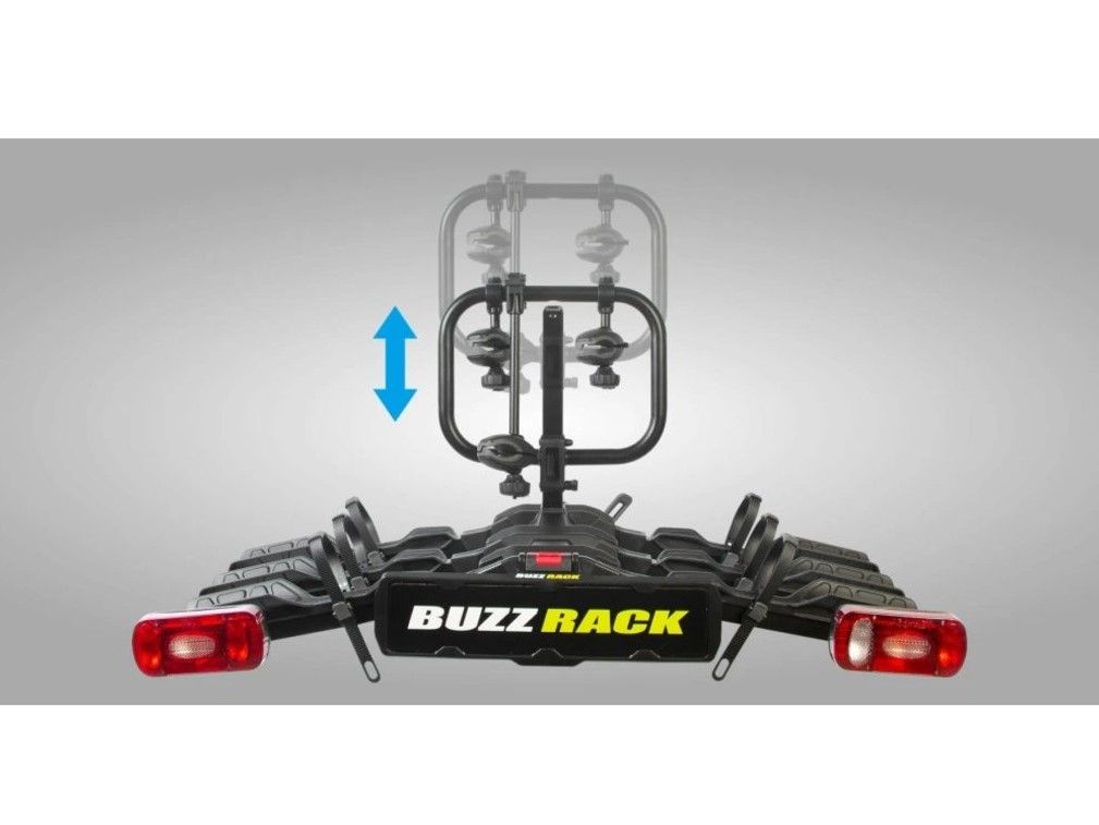 Náhľad produktu - Nosič bicyklov na ťažné BUZZRACK SCORPION LITE 3