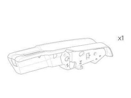 Thule Wheel tray cover (VII) - last position left 55094