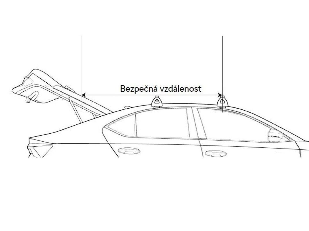 Náhľad produktu - Škoda originál strešný box 512l - čierna