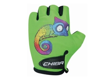 Cyklistické rukavice pre deti COOL Kids Chameleon - S
