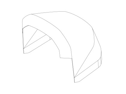 Strieška kočíka Thule Urban Glide 2 Dark Shadow 54619