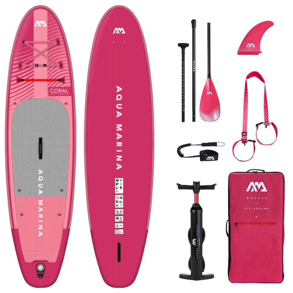 Náhľad produktu - paddleboard AQUA MARINA Coral 10'2'' RASPBERRY
