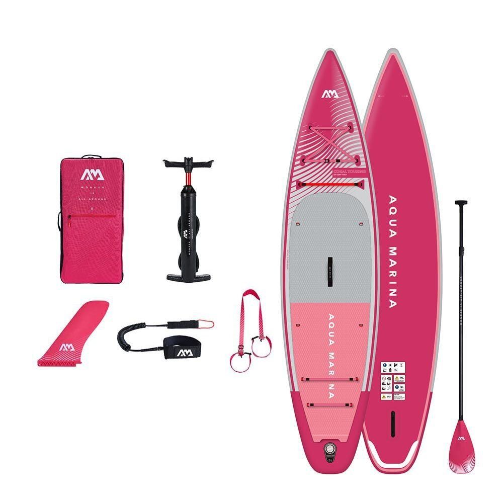 Náhľad produktu - paddleboard AQUA MARINA Coral Touring 11'6'' RASPBERRY