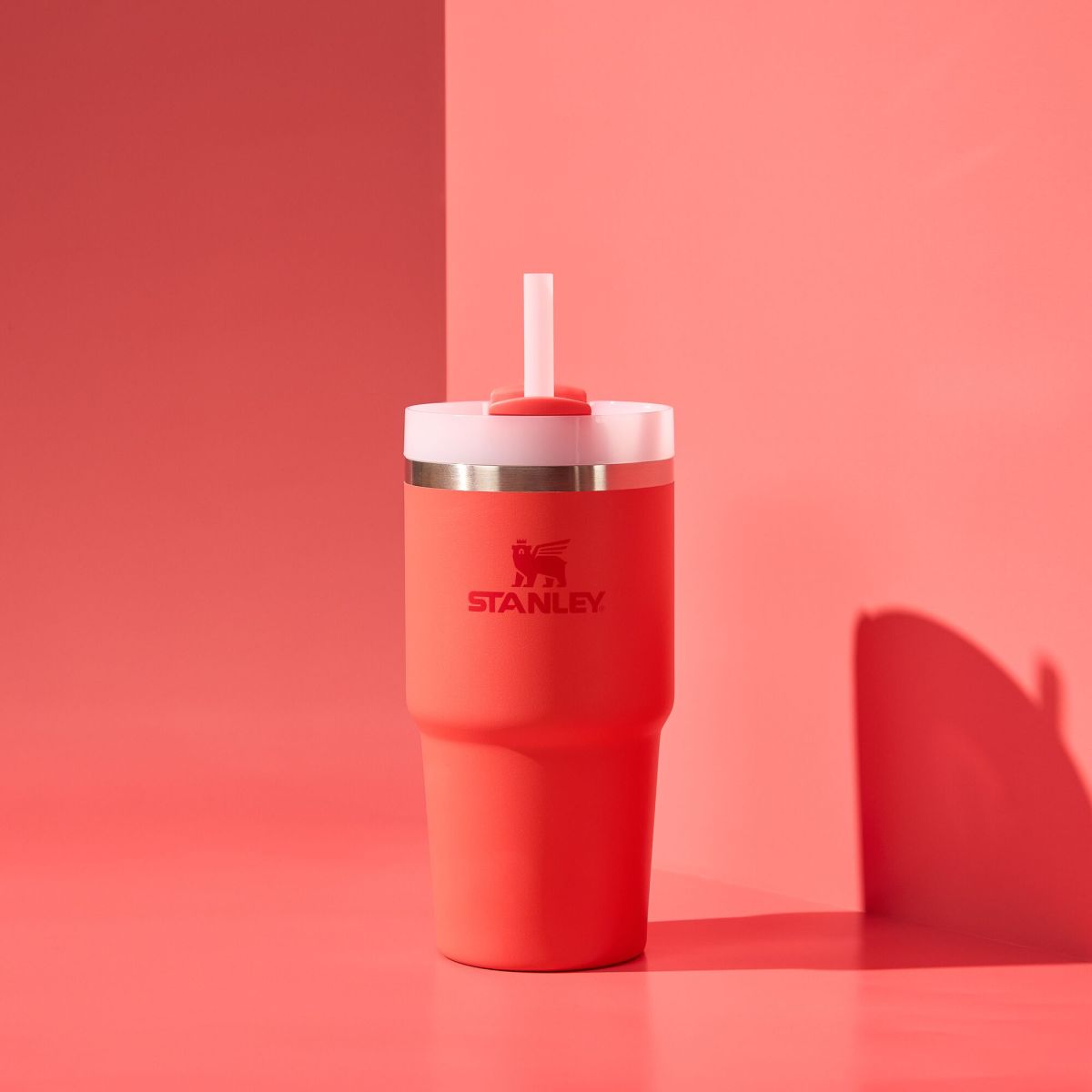 Náhľad produktu - STANLEY Quencher/Cup H2.O FlowState Tumbler 600 ml Hot Coral