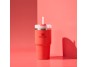 STANLEY Quencher/Cup H2.O FlowState Tumbler 600 ml Hot Coral